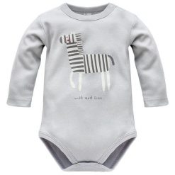Pinokio Body Chłopięce Wild Animals 80 Szary. Body niemowlęce Pinokio. Za 33,00 zł.