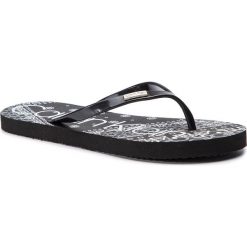 Japonki CALVIN KLEIN - Samaria E8853 Black. Czarne klapki damskie Calvin Klein, bez wzorów, z tworzywa sztucznego, bez obcasa. W wyprzedaży za 139,00 zł.