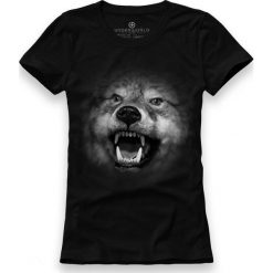 T-shirt damski UNDERWORLD Wolf. Białe koszulki damskie Underworld, l, bez wzorów, z bawełny, bez kołnierzyka, bez rękawów. Za 69,99 zł.
