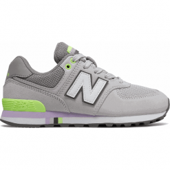New Balance GC574NSP. Szare buciki niemowlęce New Balance, bez zapięcia. Za 249,99 zł.