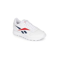 Buty Reebok Classic CL LEATHER VECTOR. Białe trampki męskie Reebok Classic, bez wzorów, bez zapięcia. Za 399,00 zł.