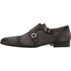 Giorgio 1958 Eleganckie buty delave. Szare półbuty męskie Giorgio 1958, ze skóry, bez zapięcia. W wyprzedaży za 501,75 zł.