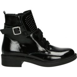 Botki - 36351 V BLACK. Czarne botki damskie skórzane Venezia. Za 359,00 zł.