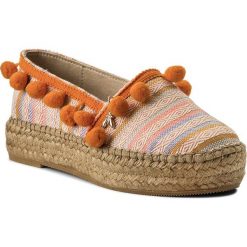 Espadryle PATRIZIA PEPE - 2V7751/A4AH-F2S6 Orange Multicolor. Pomarańczowe espadryle damskie Patrizia Pepe, bez wzorów, ze skóry ekologicznej, bez obcasa, na obcasie. W wyprzedaży za 399,00 zł.