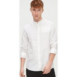 Koszula ze stójką - Biały. Białe koszule męskie Cropp, s. Za 69,99 zł.