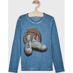 Name it - Longsleeve dziecięcy 122-164 cm. Szare t-shirty chłopięce Name it, z nadrukiem, z poliesteru, z długim rękawem. W wyprzedaży za 39,90 zł.