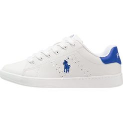 Polo Ralph Lauren QUILTON Tenisówki i Trampki white/royal. Białe trampki dziewczęce Polo Ralph Lauren, ze skóry. Za 339,00 zł.