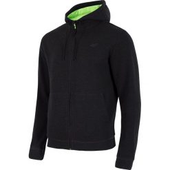 Bluzy męskie: 4f Bluza męska z kapturem H4L18-BLM003 szara r. L