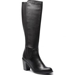 Kozaki MARCO TOZZI - 2-25518-21 Black Antic 002. Czarne kowbojki damskie Marco Tozzi, z materiału. Za 369,90 zł.