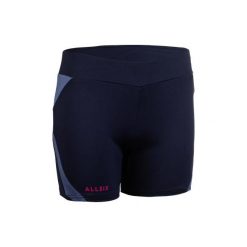 Spodenki do siatkówki V500 damskie. Niebieskie szorty damskie ALLSIX, xs, bez wzorów, z elastanu. Za 34,99 zł.