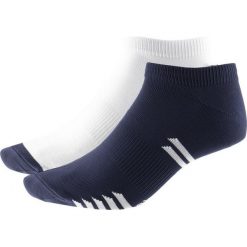 Skarpetki męskie (2 pary) SOM602 - ciemny granat+biały - Outhorn. Białe skarpetki męskie marki Outhorn, bez wzorów. Za 19,99 zł.