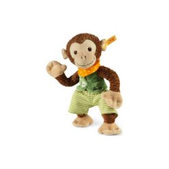 Przytulanki i maskotki: STEIFF Maskotka Małpka Jocko 25cm, kolor brązowo-beżowy