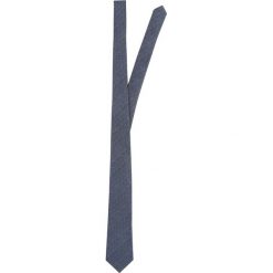 Krawaty męskie: Reiss CEREMONY PLAIN TIE Krawat indigo