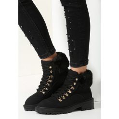 Czarne Traperki Pop Up. Czarne buty zimowe damskie vices. Za 109,99 zł.