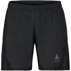 Odlo Spodenki męskie Shorts SLIQ czarne r. XL (321932). Czarne spodenki sportowe męskie marki Odlo, sportowe. Za 91,40 zł.
