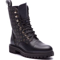 Buty zimowe damskie: Trapery POLLINI - TA21023G06Q1100A Tapiro/Vit.Bott.Nero