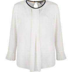 Tommy Hilfiger Bluzka "Regina". Bluzki damskie TOMMY HILFIGER, na co dzień, bez wzorów, z tkaniny, z okrągłym kołnierzem, bez rękawów. Za 199,00 zł.