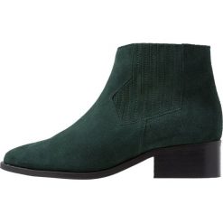 Vero Moda VMLENE Ankle boot peat. Zielone botki damskie skórzane marki Vero Moda. Za 419,00 zł.