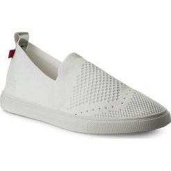 Tenisówki BIG STAR - AA274782 White. Białe półbuty damskie marki BIG STAR, bez wzorów, z gumy, retro, bez obcasa, na płaskiej podeszwie, bez zapięcia. Za 99,00 zł.
