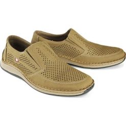 RIEKER 05277-64 beige, półbuty męskie. Brązowe półbuty męskie Rieker. Za 299,90 zł.