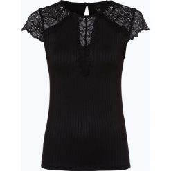 Y.A.S - T-shirt damski – Blace, czarny. Czarne t-shirty damskie marki Y.A.S, s, z koronki. Za 99,95 zł.