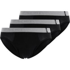 Schiesser 3 PACK Figi schwarz. Czarne bokserki męskie Schiesser, m, z bawełny. Za 129,00 zł.
