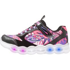 Skechers LUMI LUXE Tenisówki i Trampki black smooth/multicolor. Czarne trampki chłopięce Skechers, z materiału. Za 219,00 zł.