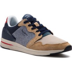 Sneakersy PEPE JEANS - Jayker Dual D-Limit PMS30514 Sand 847. Niebieskie sneakersy męskie Pepe Jeans, bez zapięcia. W wyprzedaży za 219,00 zł.