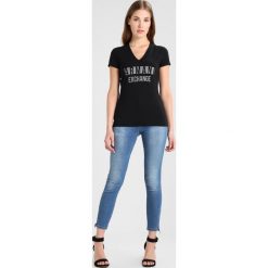 Odzież damska: Armani Exchange Tshirt z nadrukiem black