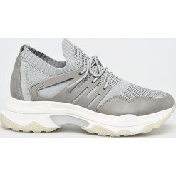 Marco Tozzi - Buty. Szare buty sportowe damskie Marco Tozzi, z materiału. W wyprzedaży za 139,90 zł.