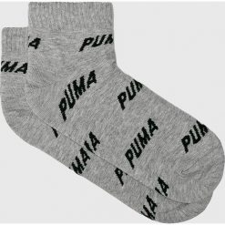 Puma - Skarpety (2-pack). Białe skarpetki męskie Puma, bez wzorów, z elastanu. W wyprzedaży za 37,90 zł.