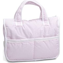 Torebki klasyczne damskie: Torba „Charlotte” w kolorze jasnoróżowym na akcesoria do przewijania – 28 x 22 x 11,5 cm