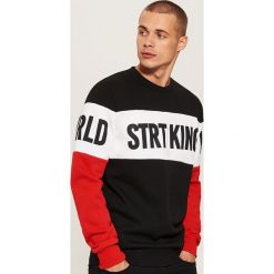 Bluza z napisami - Czarny. Czarne bluzy męskie rozpinane marki House, l, z napisami. Za 89,99 zł.