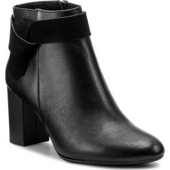Botki SERGIO BARDI - Venezia FW127272917LM 601. Czarne botki damskie na obcasie marki Sergio Bardi, ze skóry. W wyprzedaży za 229,00 zł.