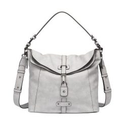 Tamaris Bern Adette Hobo Bag 2612191-204 Lightgrey. Szare torebki klasyczne damskie marki Tamaris, bez wzorów, eleganckie, bez dodatków. Za 282,00 zł.
