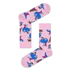 Skarpetki męskie: Happy Socks Skarpety męskie The Beatles różowe r. 41-46 (BEA01-3001)