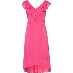 Sukienka koktajlowa DKNY DD0CI062. Niebieskie sukienki damskie DKNY, bez wzorów, z poliesteru, wizytowe, bez kołnierzyka, bez rękawów. Za 669,00 zł.