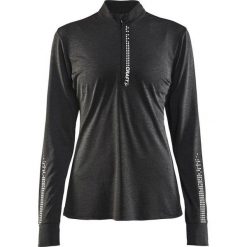 Craft Koszulka damska Mind Ls Reflective Zip Tee Czarna r. XS (1905499-998000). Czarne bluzki damskie marki Craft, m. Za 154,94 zł.