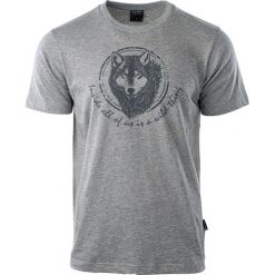 Hi-tec Koszulka męska Lupus Grey Melange r. XL. Szare koszulki sportowe męskie marki Hi-tec, m. Za 33,75 zł.