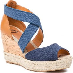 Espadryle TONI PONS - Alicia-Lc Mari. Pomarańczowe espadryle damskie Toni Pons, bez wzorów, ze skóry, bez obcasa, na obcasie. W wyprzedaży za 249,00 zł.