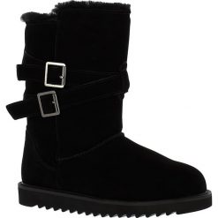 Skórzane kozaki "Huntspill Waterproof" w kolorze czarnym. Czarne bez kategorii marki Buty Twoich ulubionych marek, z materiału. W wyprzedaży za 343,95 zł.