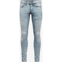 G-Star Raw - Jeansy. Niebieskie jeansy męskie G-Star RAW, bez wzorów, retro. Za 559,90 zł.