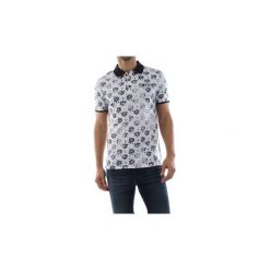 Koszulki polo z krótkim rękawem Guess M92P04 K6XN0 POLO m__czyzna WHITE. Białe koszulki męskie Guess, m, z aplikacjami, polo, z krótkim rękawem, krótkie. Za 189,36 zł.