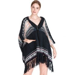 TWINSET Ponczo Niebieski. Niebieskie poncza damskie Twinset, s, bez wzorów, z materiału. Za 1043,95 zł.