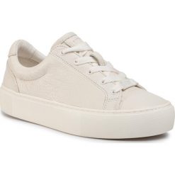 Sneakersy UGG - W Zilo 1104067 Wht. Białe półbuty damskie Ugg, ze skóry. Za 479,00 zł.
