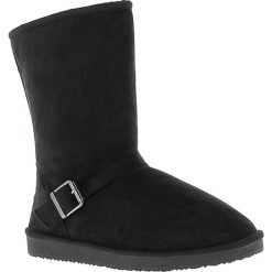 Buty zimowe damskie: Kozaki „Cooper” w kolorze czarnym