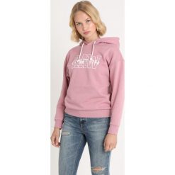 GStar RIE HDD SW WMN L/S Bluza z kapturem dk dusty pink1249. Czerwone bluzy z kapturem damskie G-Star, l, z bawełny. Za 369,00 zł.