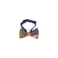 MUCHA BAWEŁNIANA GOTOWA MULTICOLOR UNIQUE. Szare muszki męskie marki R3s men's accessories, bez wzorów, z bawełny. Za 59,00 zł.