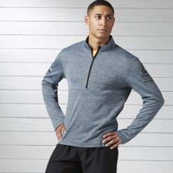Bluzy męskie: BLUZA Z DL. REKAWEM GABGRY OSR LS 1/2 ZIP