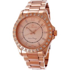 Zegarek Gino Rossi damski Brenda rose gold (10294A-3D3). Czerwone zegarki damskie Gino Rossi. Za 225,93 zł.
